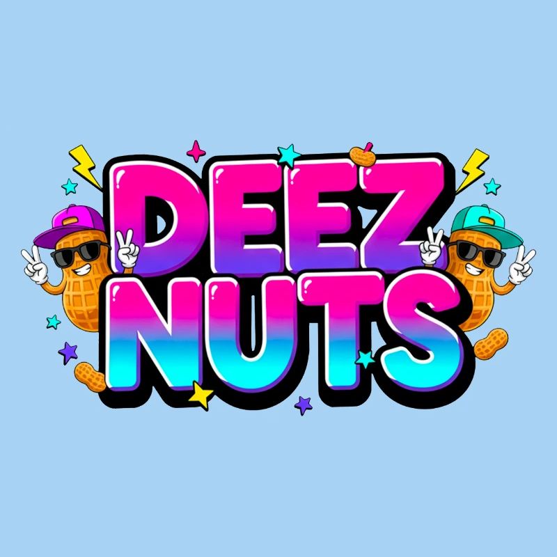 Deez Nuts – lustiges Graffiti Bunt