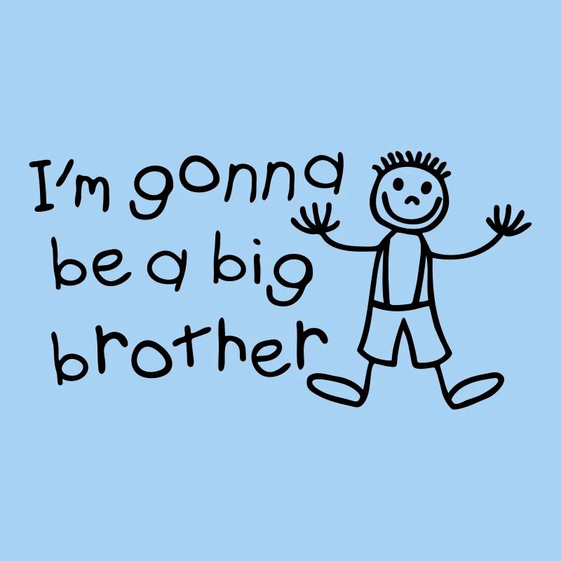 Ich werde ein großer Bruder sein