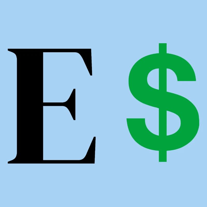 Letter E Dollar