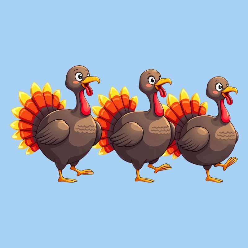 Bébé dinde de Thanksgiving