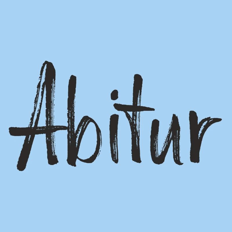 Abitur Textdesign
