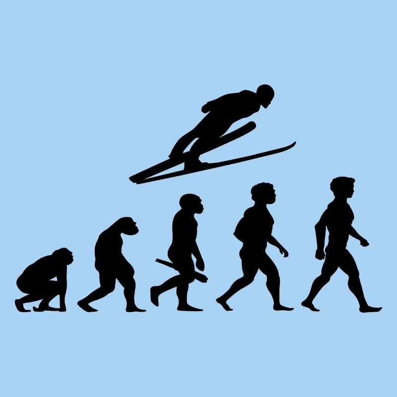 Evolution Ski saut en longueur saut en ski saut à ski