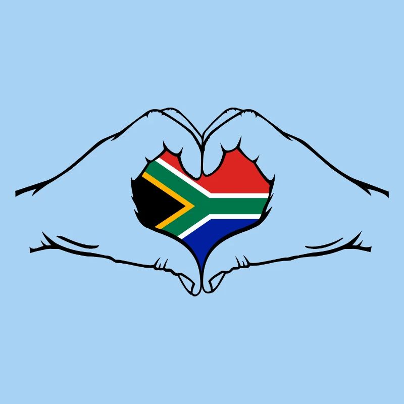 Afrique du Sud Forme de coeur