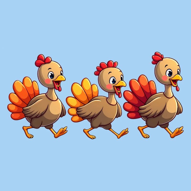 Bébé dinde de Thanksgiving