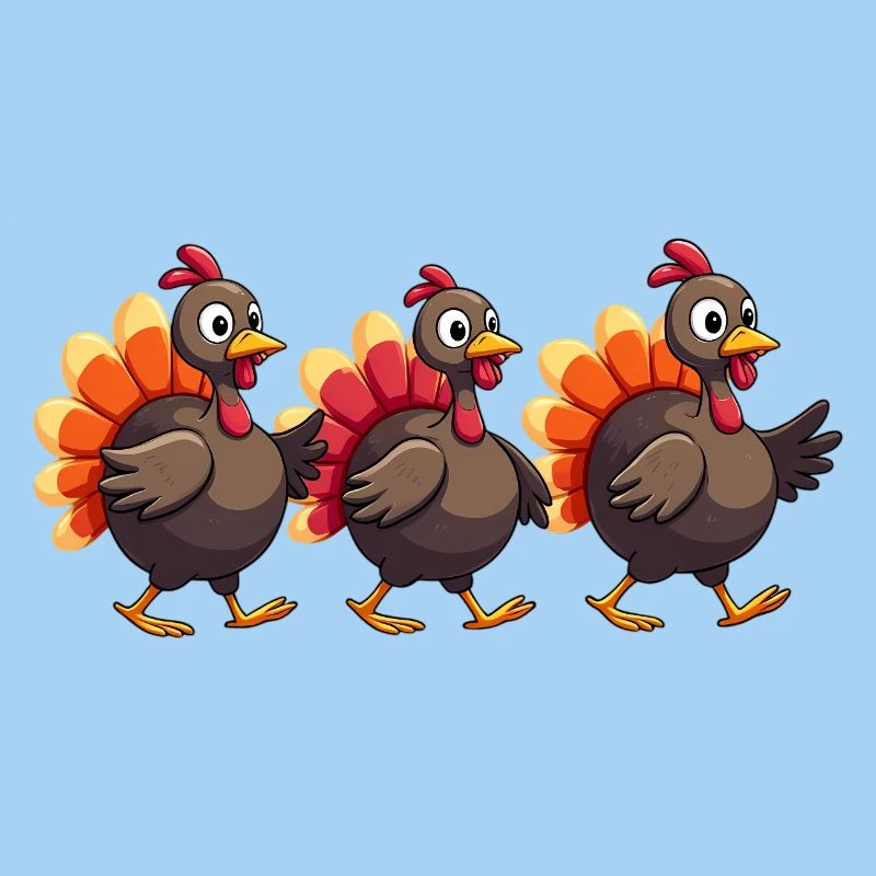 Bébé dinde de Thanksgiving