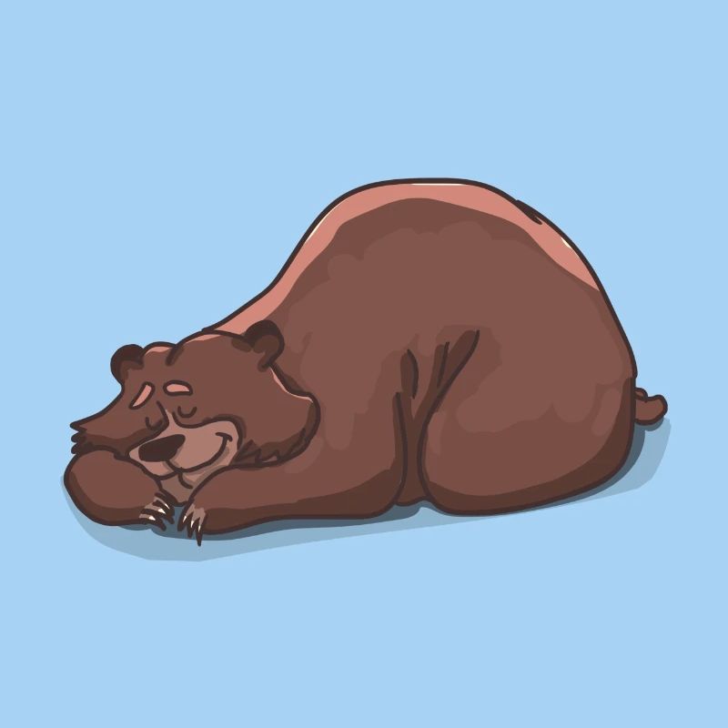 Schlafender Bär