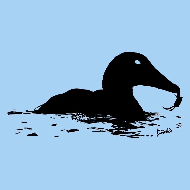 HGWild - Eiderente mit Krabbe