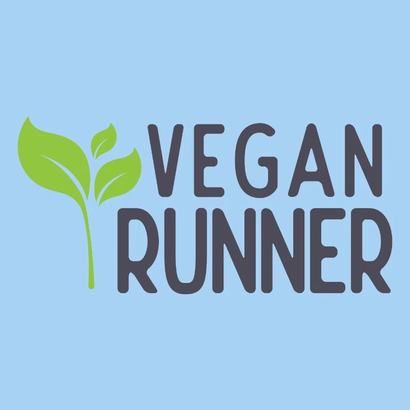 Coureur végétalien