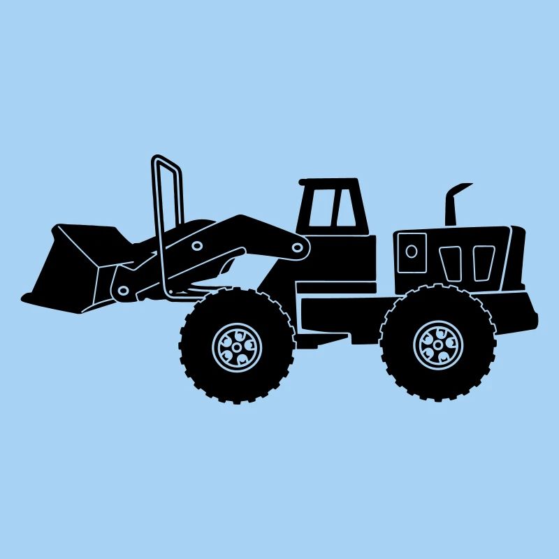 Transparent Bulldozer