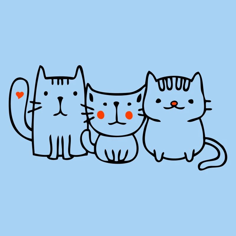 Katzen, Freunde