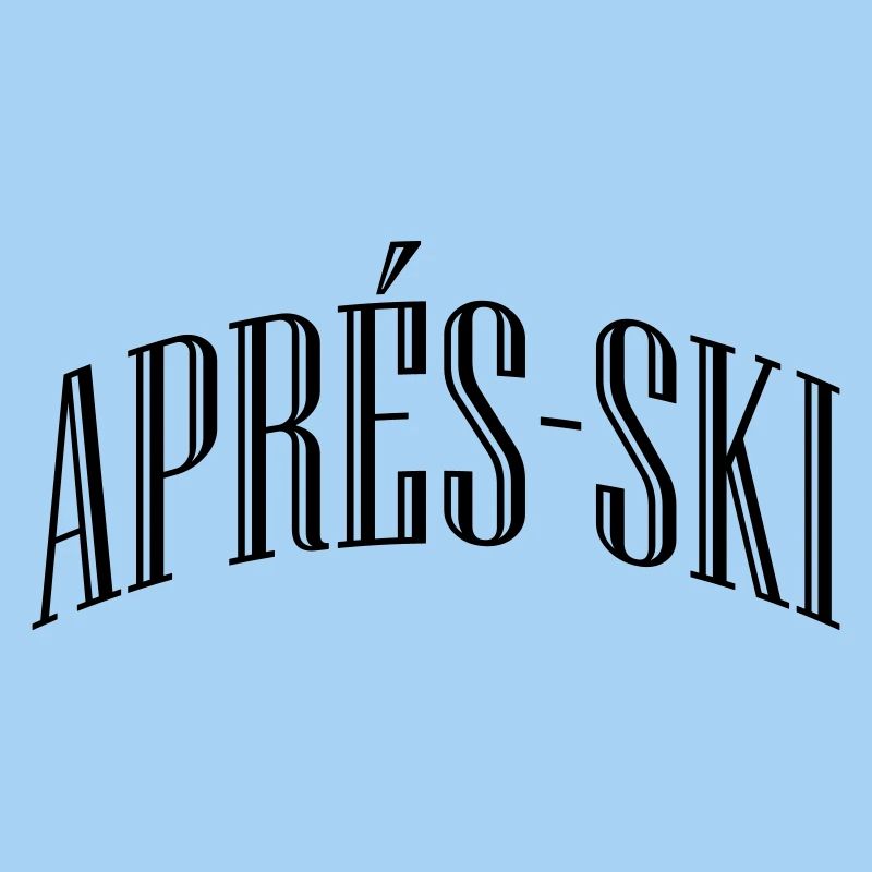 Lettrage après-ski