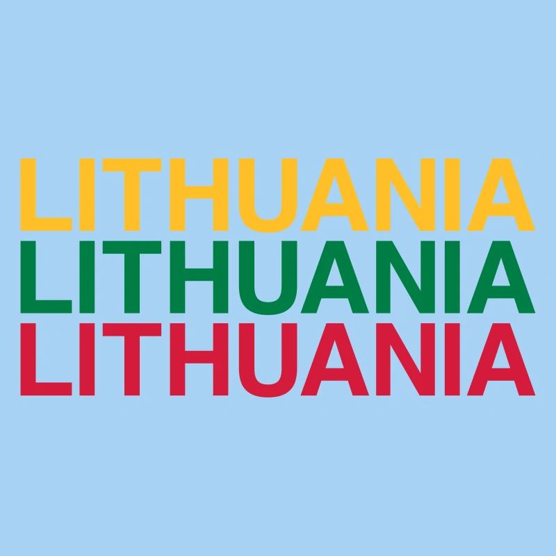 LITUANIE Drapeau de la Lituanie