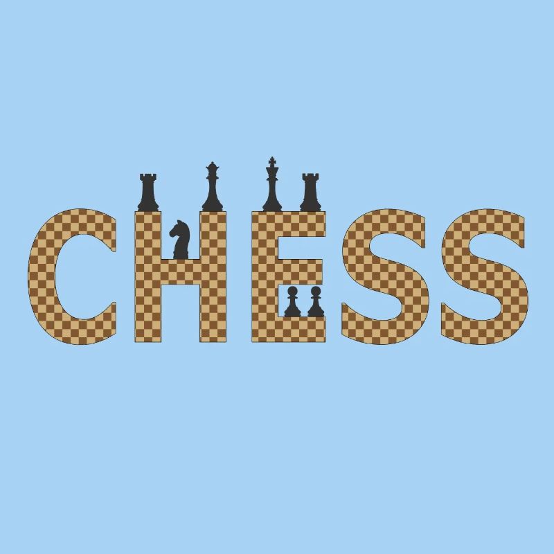 Echecs à la silhouette contrastée