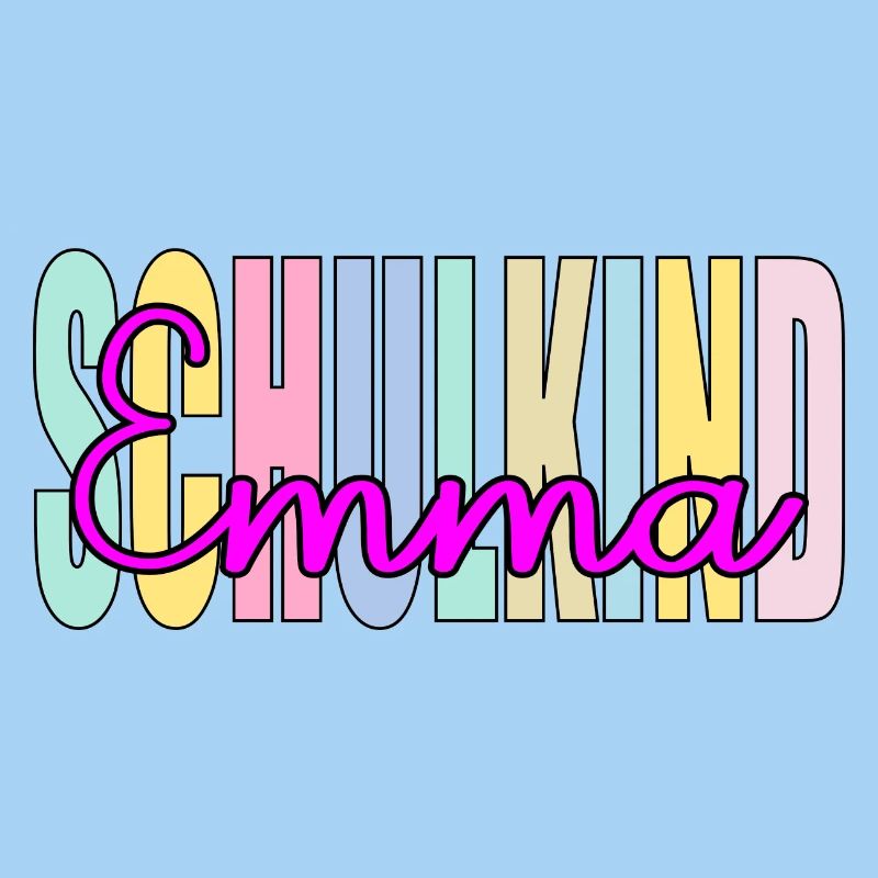 Schulkind Mädchen Emma Name