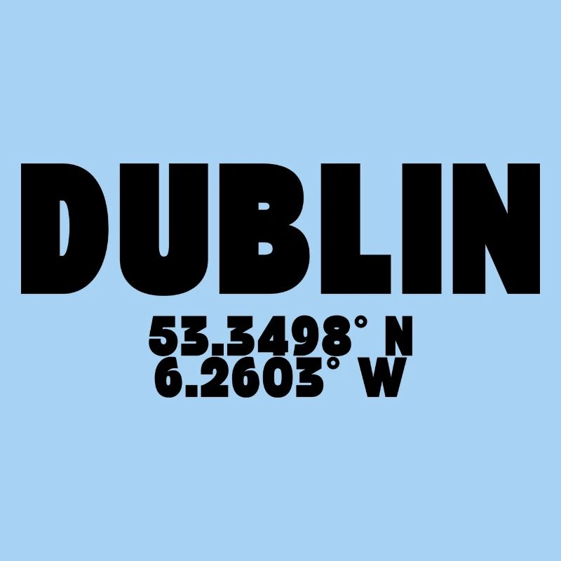Dublin - Design avec coordonnées