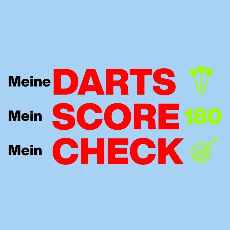 Mes fléchettes, mon score, mon chèque