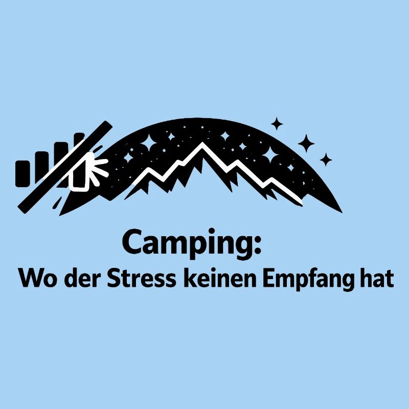 Bergsonne Minimalgrafik