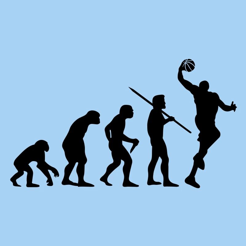 Evolution of Man - Basketball