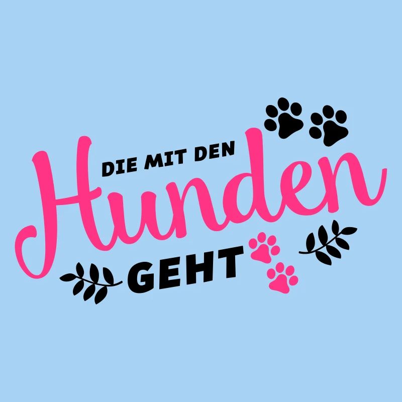 die mit den hunden geht pfote