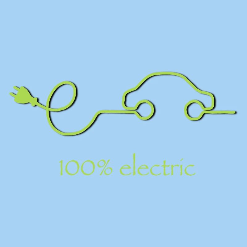 100% Electric – Green Regular Service Car