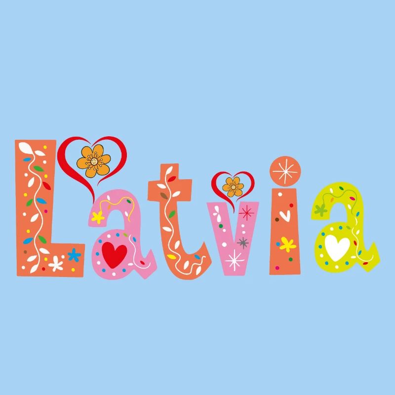 Personalized Latvia Name