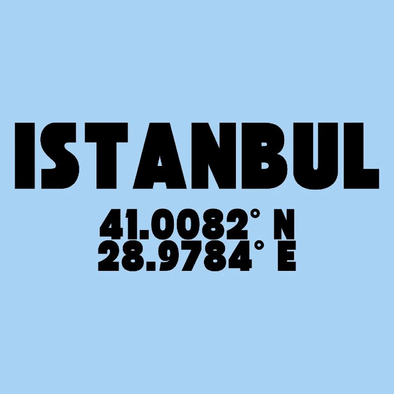 Istanbul - Conception avec coordonnées