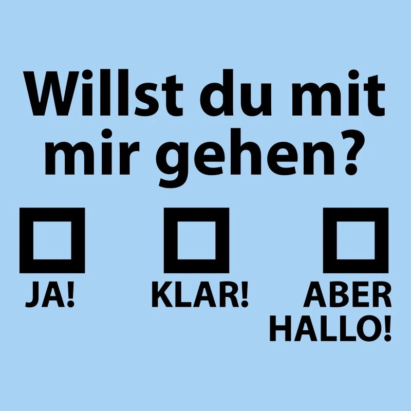 Will you go with me?