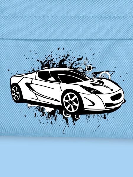 Cool white sportscar