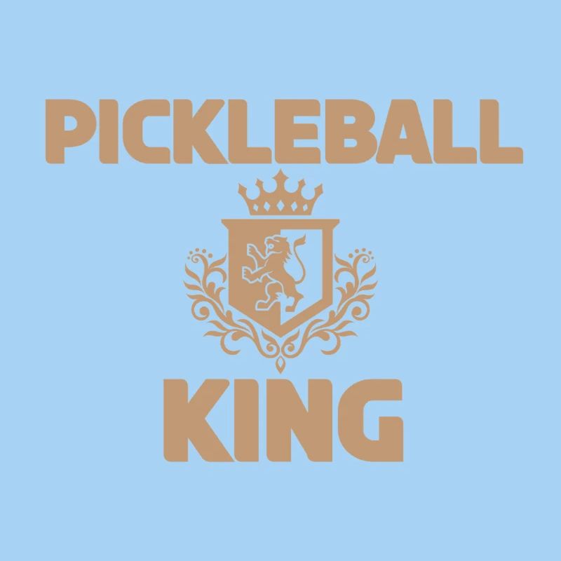 Conception de motif Pickleball King