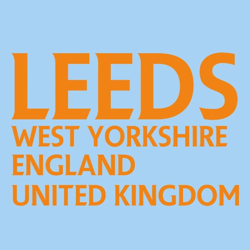 Leeds – England Liedtextdesign