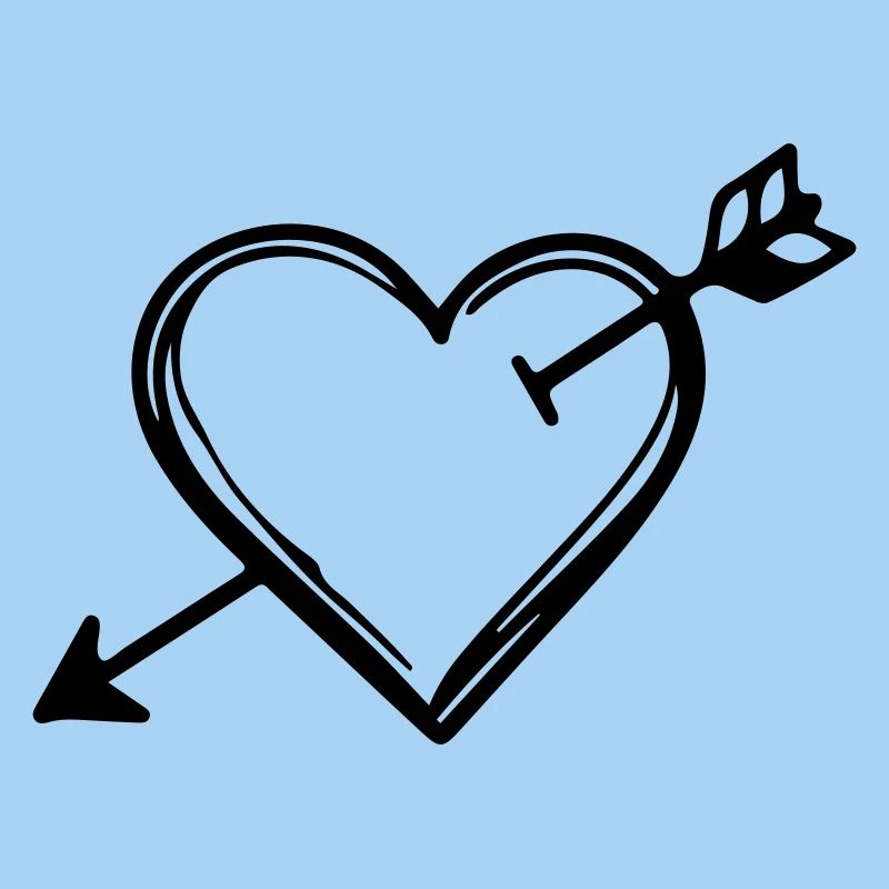 Herz Pfeil Symbol