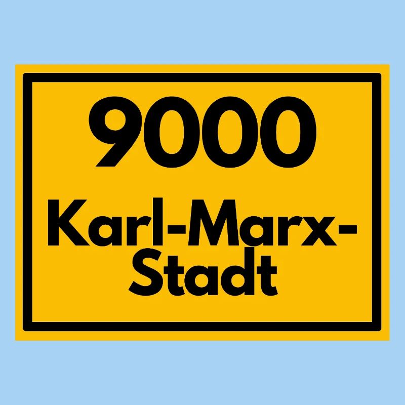 OLD POSTCODE POSTCODE RETRO 9000 KARL-MARX-STADT