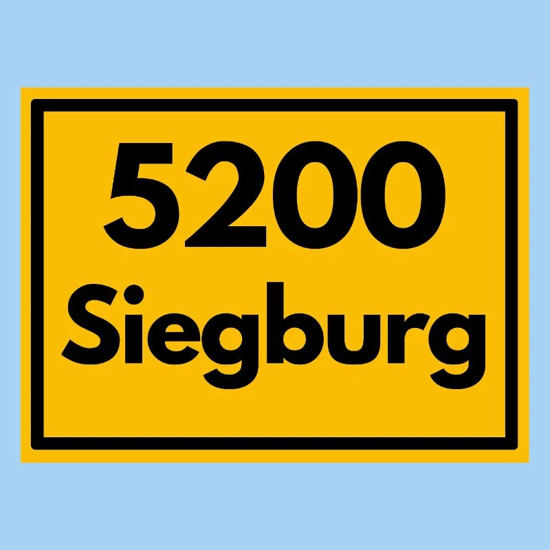 OLD POSTCODE POSTCODE RETRO SIEGBURG - RHEIN SIEG