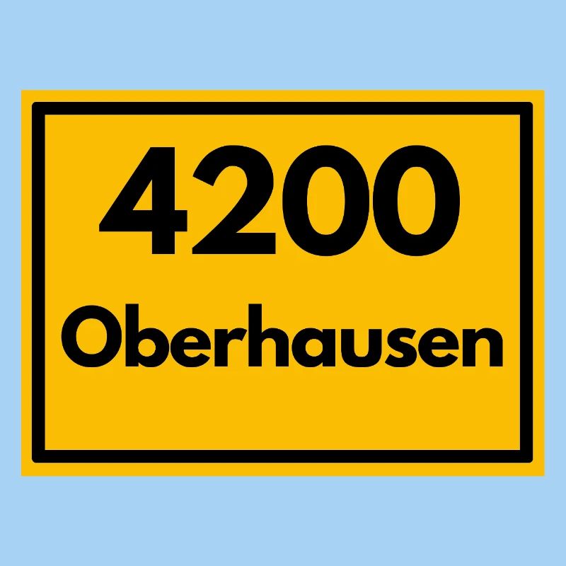 OLD POSTCODE POSTCODE RETRO 4200 OBERHAUSEN RUHR