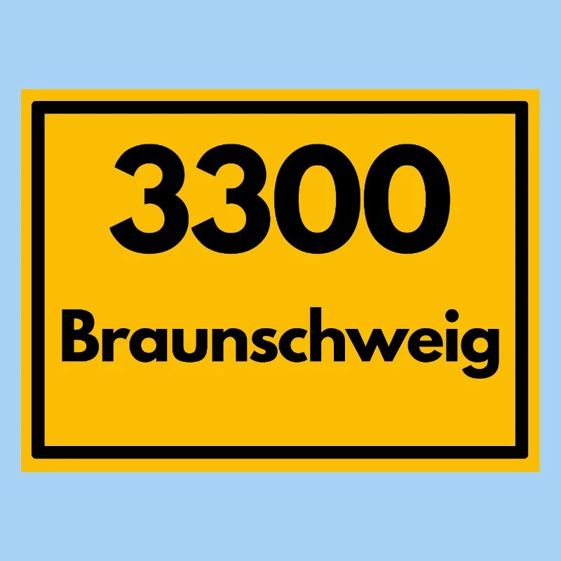 OLD POSTCODE POSTCODE RETRO 3300 BRAUNSCHWEIG