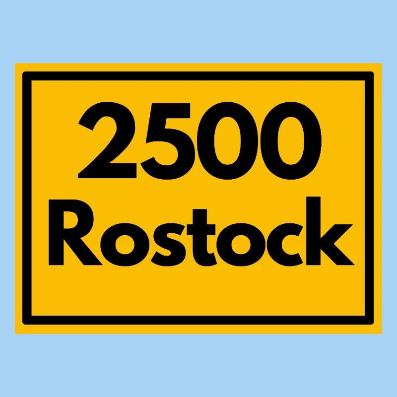 OLD POSTCODE POSTCODE RETRO 2500 ROSTOCK HANSEPORT