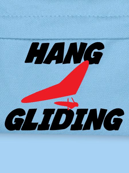 Hang Gliding Centered Wing Badge