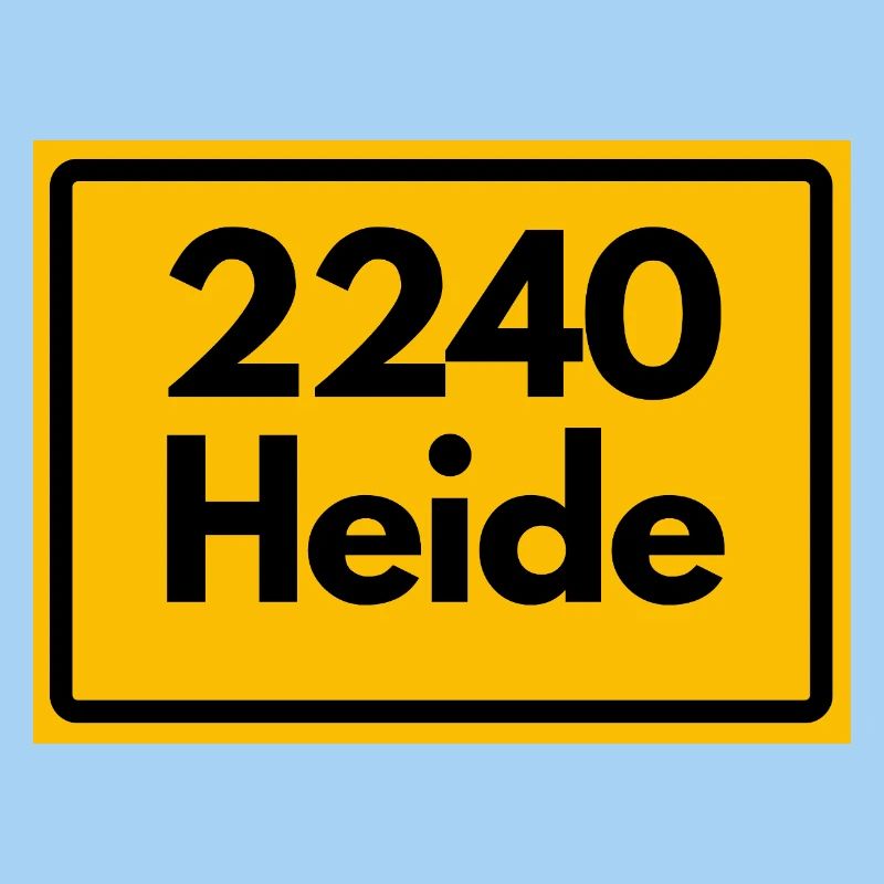 OLD POSTCODE POSTCODE RETRO 2240 HEIDE MARSHENLAND