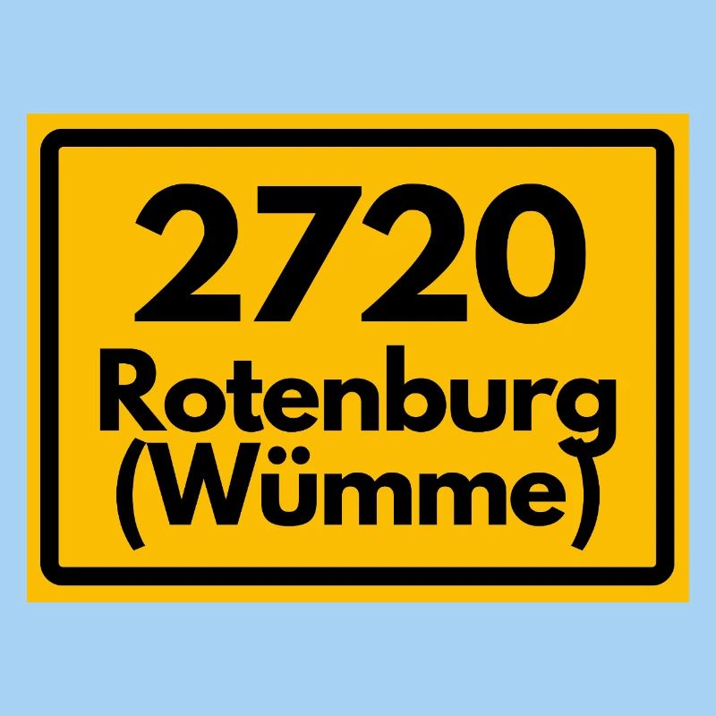OLD POSTCODE ZIP CODE RETRO 2720 ROTENBURG WÜMME!