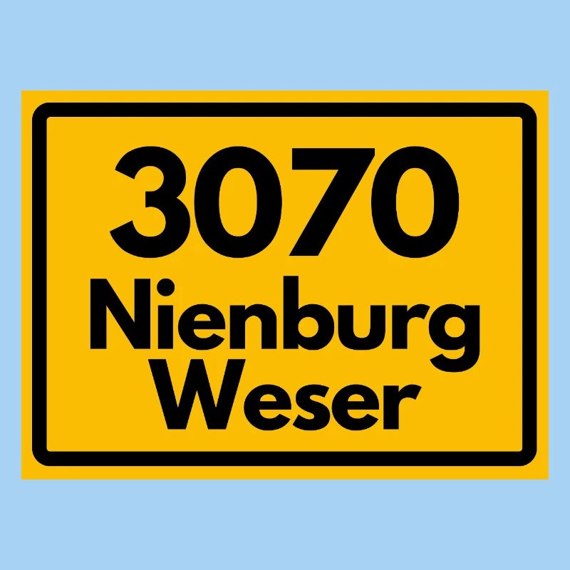 OLD POSTCODE POSTCODE RETRO 3070 NIENBURG WESER!