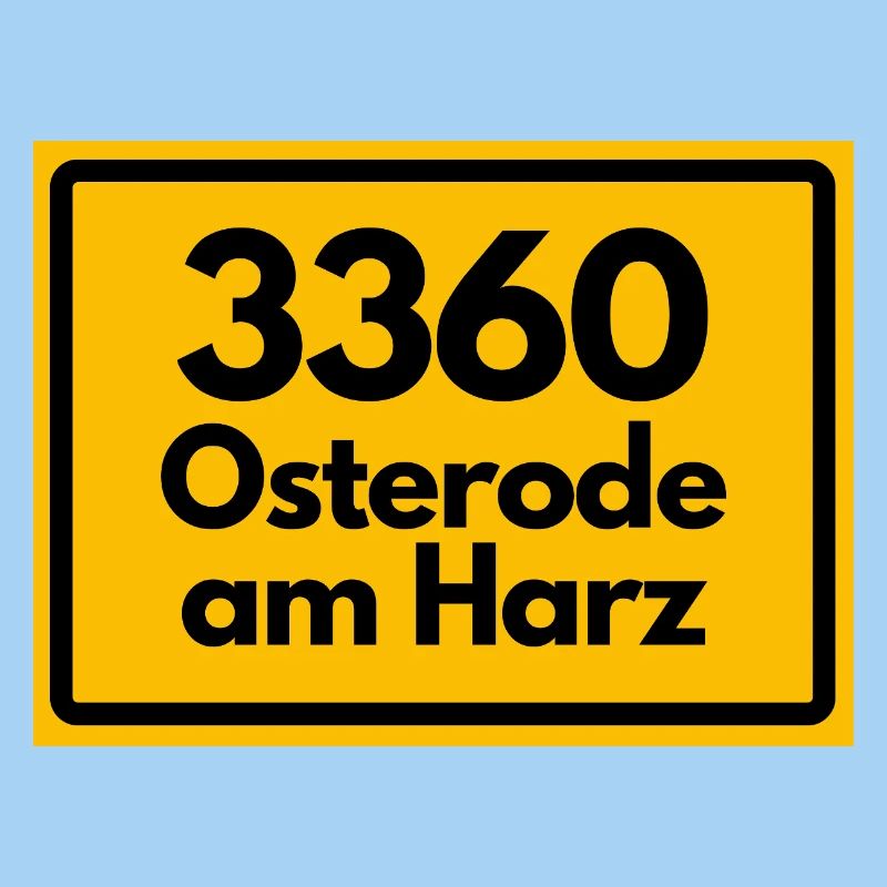 ANCIEN CODE POSTAL RETRO 3360 OSTERODE HARZ
