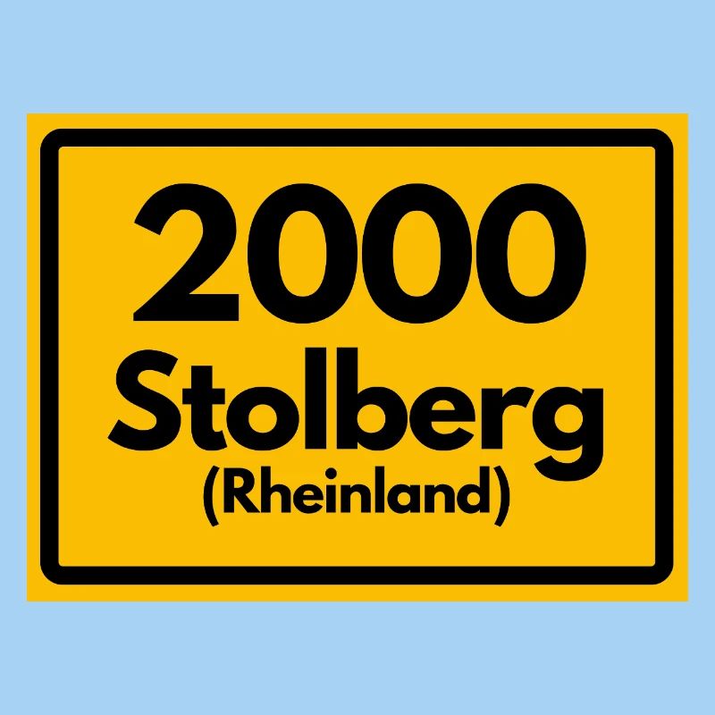 ALTE POSTLEITZAHL PLZ RETRO  2000 STOLBERG 