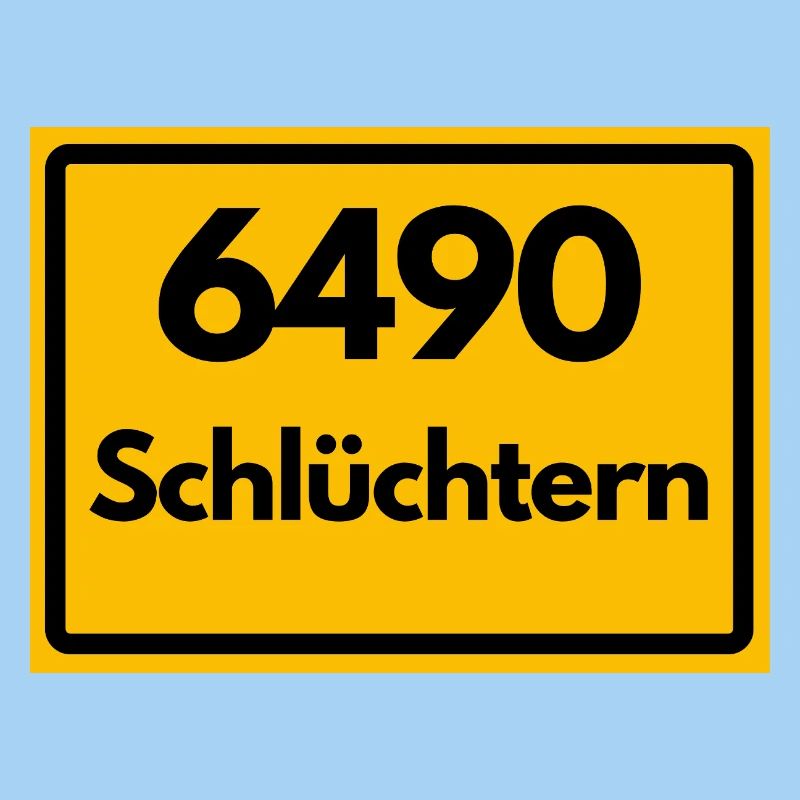 ALTE POSTLEITZAHL PLZ RETRO 6490 SCHLÜCHTERN