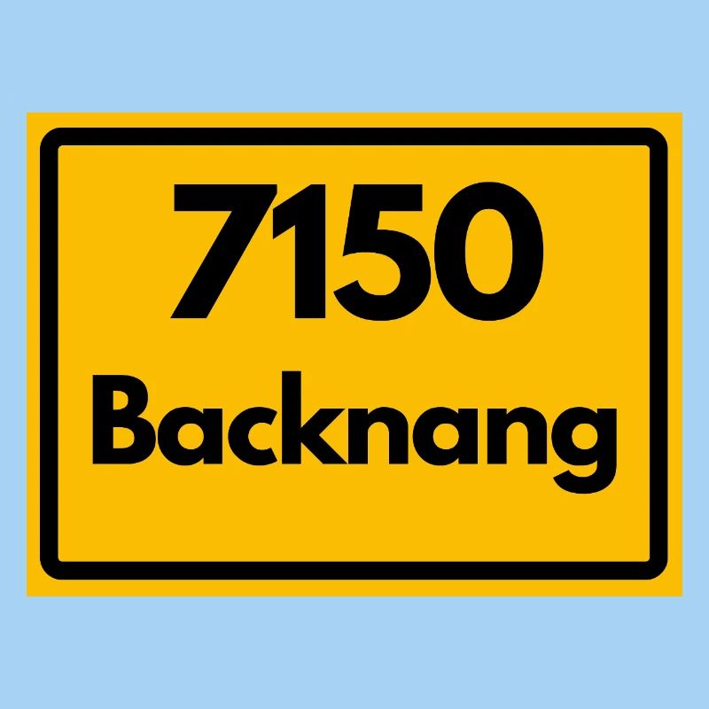 ANCIEN CODE POSTAL RETRO 7150 BACKNANG HEIMAT