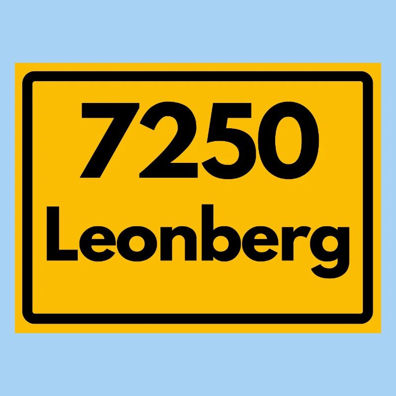 OLD POSTCODE ZIP CODE RETRO 7250 LEONBERG HEIMAT