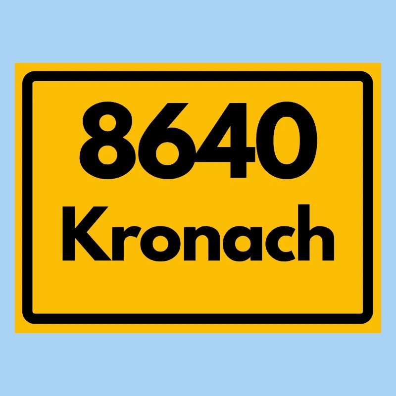 OLD POSTCODE ZIP CODE 8640 KRONACH HEIMATSTOLZ