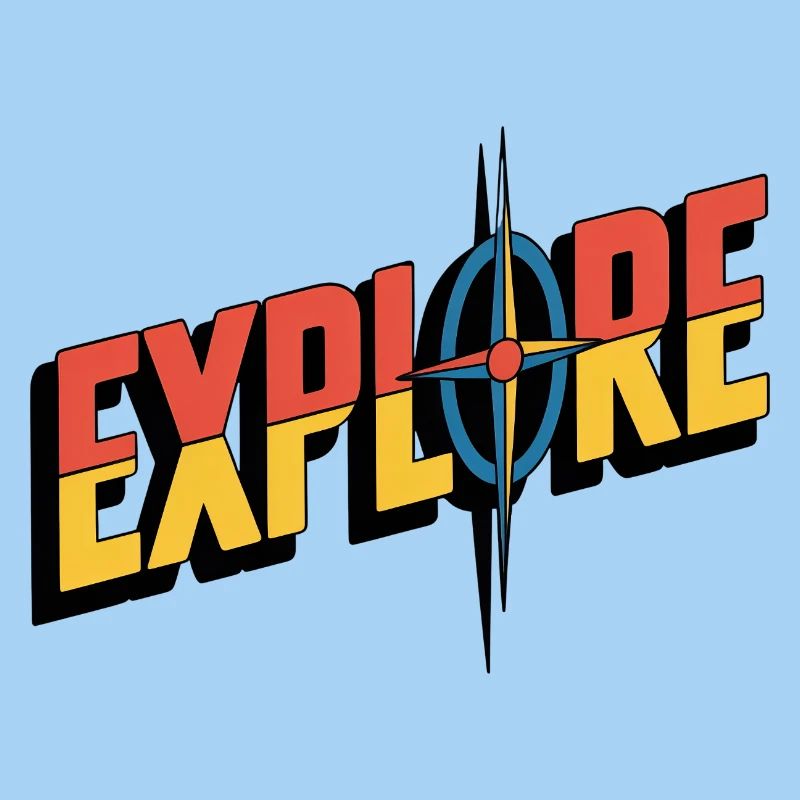 EXPLORE Kompass – Abenteuer Logo