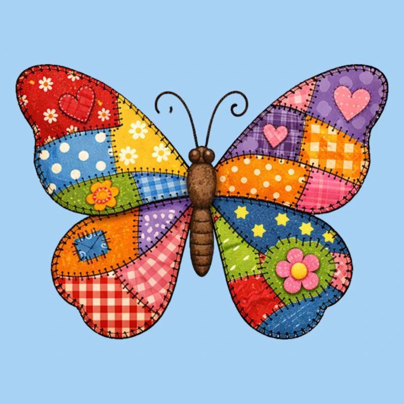 Patchwork Butterfly 