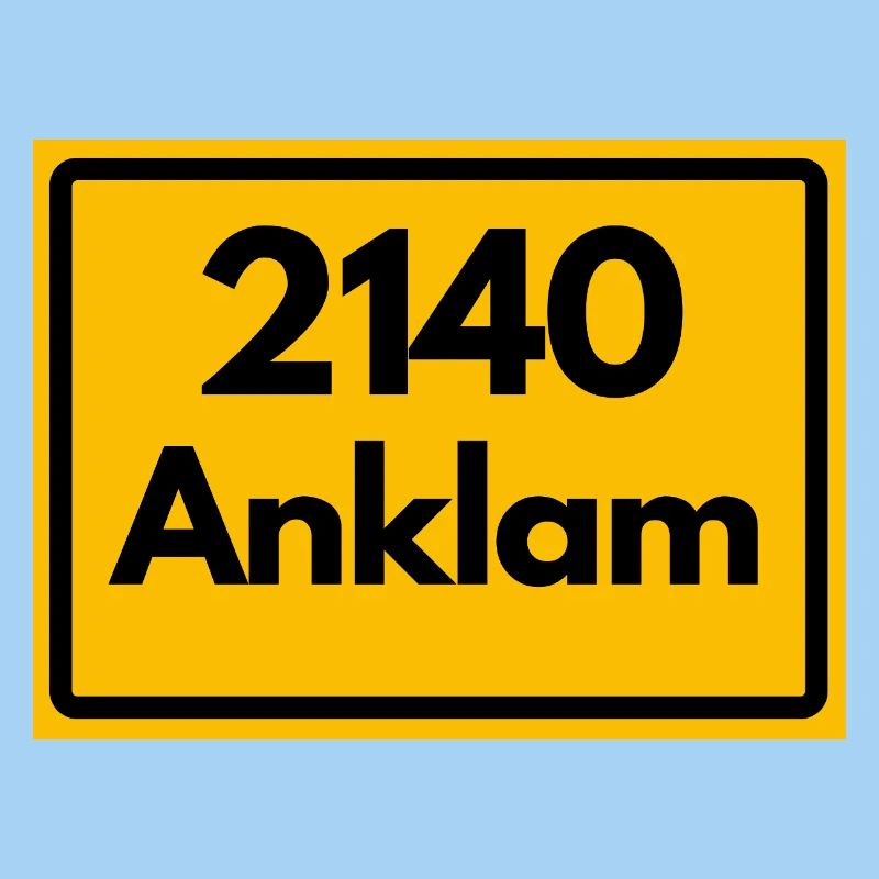 ANCIEN CODE POSTAL RÉTRO 2140 ANKLAM HEIMAT
