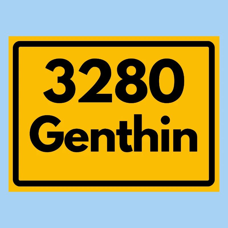 OLD POSTCODE POSTCODE RETRO 3280 GENTHIN HEIMAT